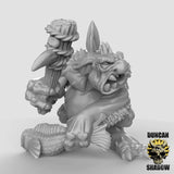 Troll Squad 3 Miniature | B - Tabletop RPG & D&D miniature. Perfect for wargaming & collectors