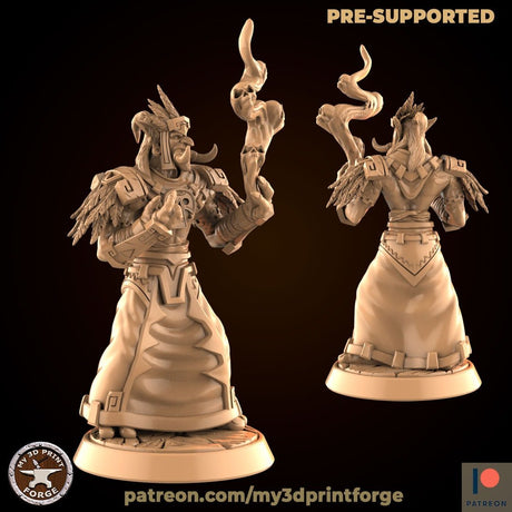 Troll Set 3 Miniature | D - Tabletop RPG & D&D miniature. Perfect for wargaming & collectors
