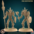 Troll Tribe 3 Miniature | Set of 2 - Tabletop RPG & D&D miniature. Perfect for wargaming & collectors