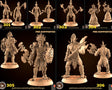 Troll Set 3 Miniature | Set of 6 - Tabletop RPG & D&D miniature. Perfect for wargaming & collectors