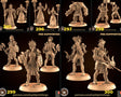 Troll Tribe Miniature | Set of 6 - Tabletop RPG & D&D miniature. Perfect for wargaming & collectors