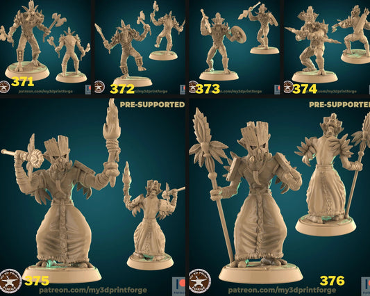 Troll Miniature - Set of 6 - 28mm