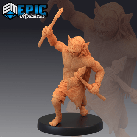 Trollkind Miniature | B - Tabletop RPG & D&D miniature. Perfect for wargaming & collectors