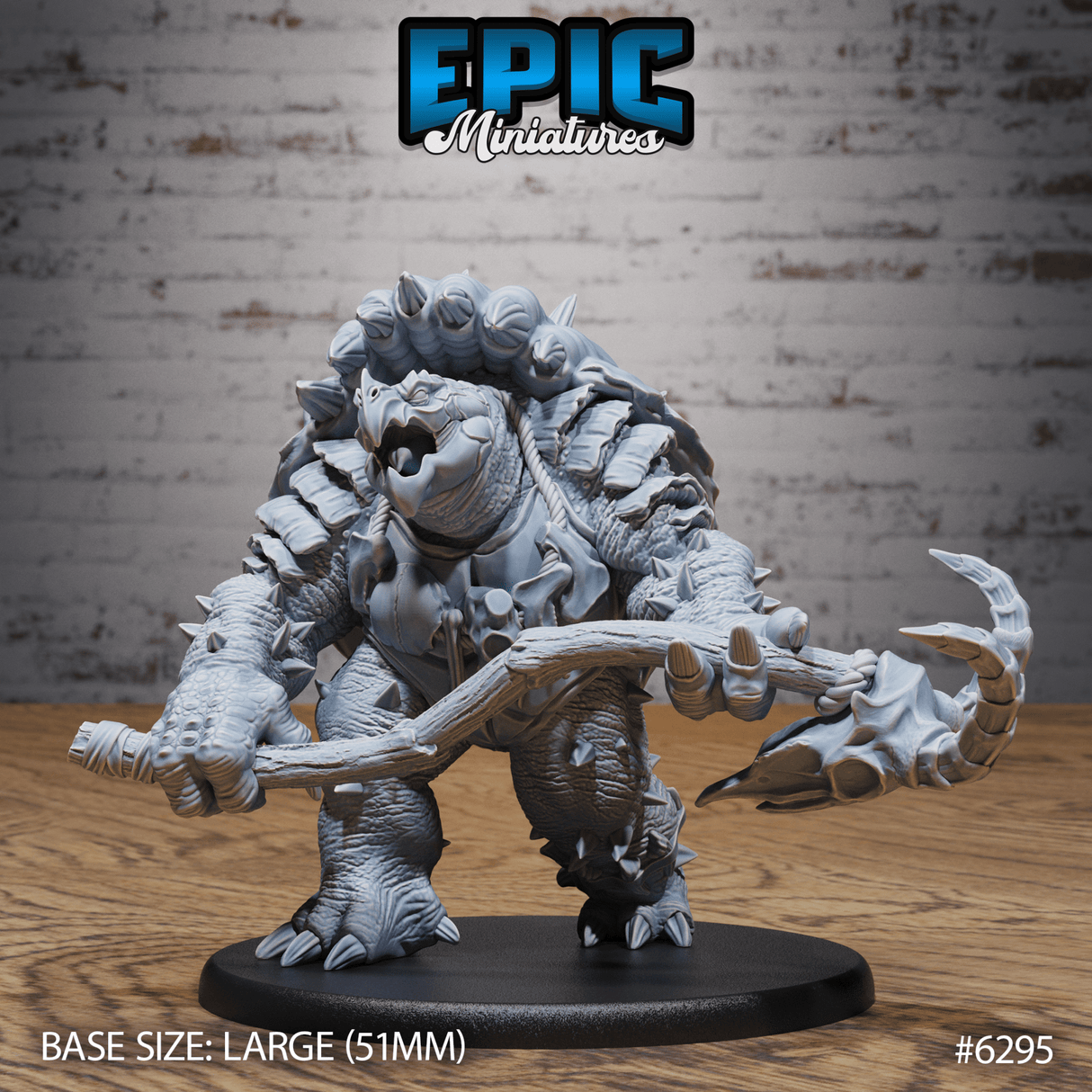Turtle Elder Folk Miniature | A - Tabletop RPG & D&D miniature. Perfect for wargaming & collectors