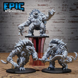 Turtle Elder Folk Miniature | Set of 3 - Tabletop RPG & D&D miniature. Perfect for wargaming & collectors