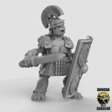 Turtle Folk Fighter Miniature | B - Tabletop RPG & D&D miniature. Perfect for wargaming & collectors