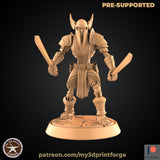 Undead Army Set 2 Miniature | B - Tabletop RPG & D&D miniature. Perfect for wargaming & collectors