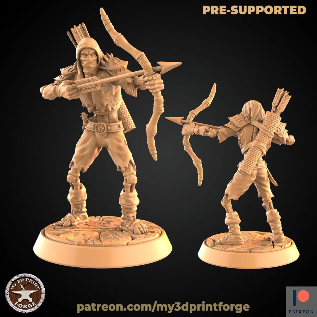 Undead Army Miniature - D - 28mm