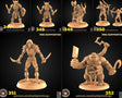 Undead Army Set 2 Miniature | Set of 6 - Tabletop RPG & D&D miniature. Perfect for wargaming & collectors