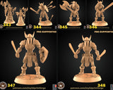 Undead Army Set 1 Miniature | Set of 6 - Tabletop RPG & D&D miniature. Perfect for wargaming & collectors