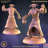 Undead Artificer Miniature | 188 - Tabletop RPG & D&D miniature. Perfect for wargaming & collectors