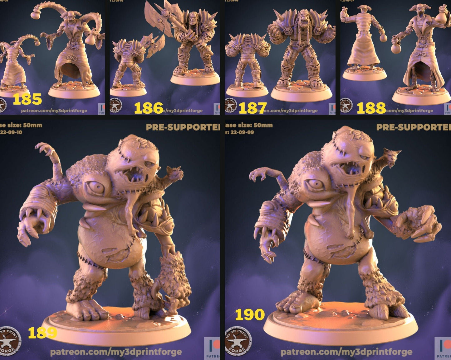 Undead Artificer Miniature - Full Set All Models - 28mm