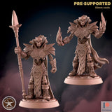 Undead Bloodmage Miniature | 5.undead bloodmage - Tabletop RPG & D&D miniature. Perfect for wargaming & collectors