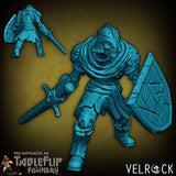 Undead Militia Miniature | A - Tabletop RPG & D&D miniature. Perfect for wargaming & collectors