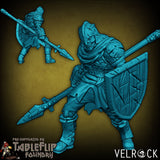 Undead Militia Miniature | C - Tabletop RPG & D&D miniature. Perfect for wargaming & collectors