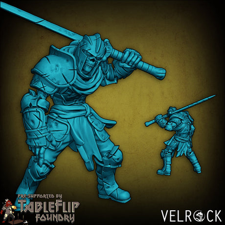 Undead Militia Miniature | F - Tabletop RPG & D&D miniature. Perfect for wargaming & collectors