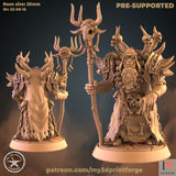 Undead Professor, Giant mutated monster Miniature | 197 - Tabletop RPG & D&D miniature. Perfect for wargaming & collectors