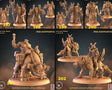 Undead Professor, Giant mutated monster Miniature | Full Set All Models - Tabletop RPG & D&D miniature. Perfect for wargaming & collectors