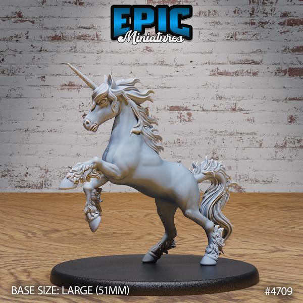 Unicorn, Pegasus Miniature | 4709 - Tabletop RPG & D&D miniature. Perfect for wargaming & collectors