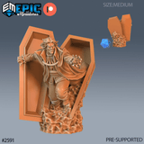 Vampire Lord Set 1 Miniature | C - Tabletop RPG & D&D miniature. Perfect for wargaming & collectors