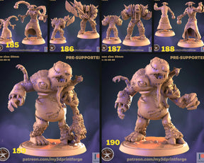 Vampire lord Miniature | Set of 6 - Tabletop RPG & D&D miniature. Perfect for wargaming & collectors