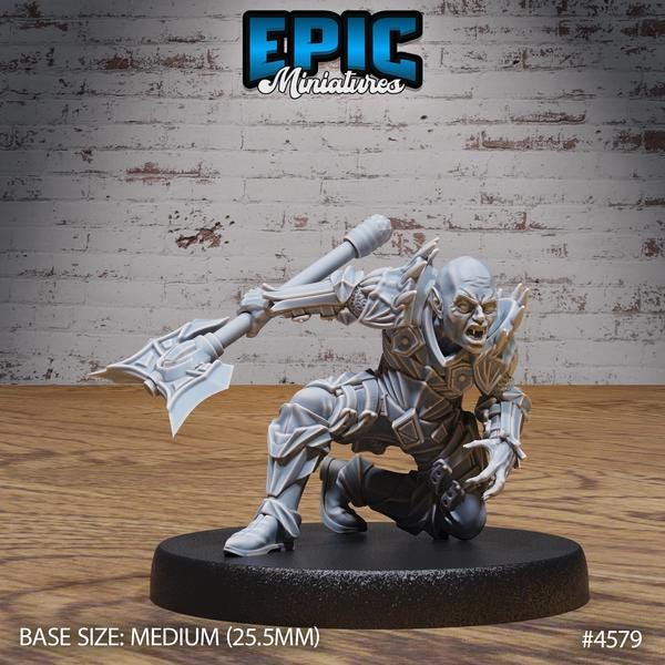 Vampire Rogues and Assassins Miniature - Full Set All Models - 32mm