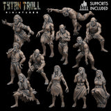 Vampire Spawn Bundle Miniature | Full Set All Models - Tabletop RPG & D&D miniature. Perfect for wargaming & collectors