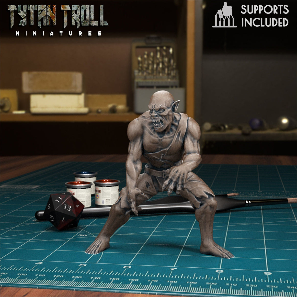 Vampire Spawn Bundle Miniature | Vampire 3 - Tabletop RPG & D&D miniature. Perfect for wargaming & collectors