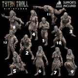 Vampire Spawn Bundle Miniature | Vampire 9 - Tabletop RPG & D&D miniature. Perfect for wargaming & collectors
