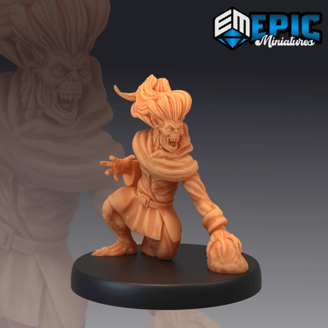 Vampire Spawn Miniature | A - Tabletop RPG & D&D miniature. Perfect for wargaming & collectors