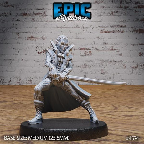 Vampires Miniature | 4574 - Tabletop RPG & D&D miniature. Perfect for wargaming & collectors