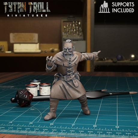 Village Mob Set 2 Miniature | F - Tabletop RPG & D&D miniature. Perfect for wargaming & collectors