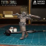 Village Mob Set 1 Miniature | H - Tabletop RPG & D&D miniature. Perfect for wargaming & collectors