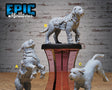 Villager Festival Folk Set 4 Miniature | Set of 3 - Tabletop RPG & D&D miniature. Perfect for wargaming & collectors