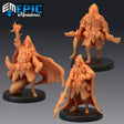 Void Adventure Miniature | Set of 3 - Tabletop RPG & D&D miniature. Perfect for wargaming & collectors