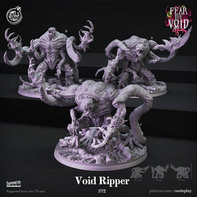 Void Ripper Miniature | A - Tabletop RPG & D&D miniature. Perfect for wargaming & collectors