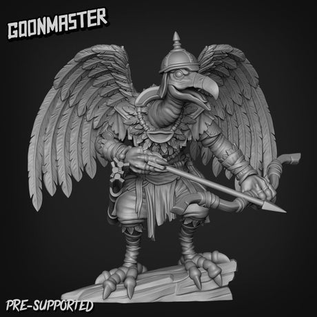 Vulture Bandit Set 1 Miniature | A - Tabletop RPG & D&D miniature. Perfect for wargaming & collectors
