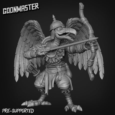 Vulture Bandit Set 1 Miniature | D - Tabletop RPG & D&D miniature. Perfect for wargaming & collectors