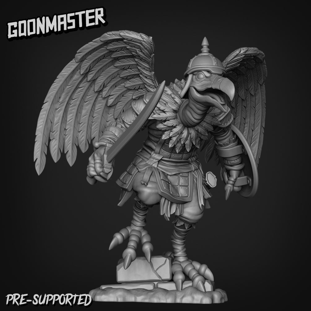 Vulture Bandit Miniature - D - 32mm