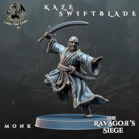 Wanderers, Ravegors Siege Gnolls Miniature | Wanderer C - Tabletop RPG & D&D miniature. Perfect for wargaming & collectors