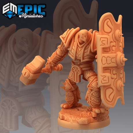 War Construct Miniature | C - Tabletop RPG & D&D miniature. Perfect for wargaming & collectors