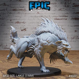 Warg Beast Miniature | 4667 - Tabletop RPG & D&D miniature. Perfect for wargaming & collectors