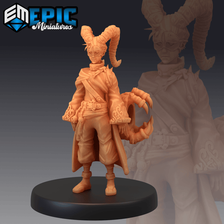 Warlock Apprentice Miniature | A - Tabletop RPG & D&D miniature. Perfect for wargaming & collectors