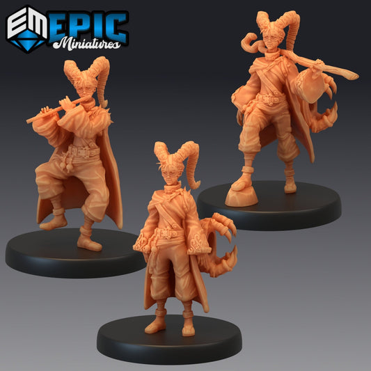Warlock Apprentice Miniature - Set of 3 - 28mm