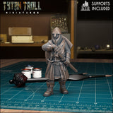 Warriors Guards Warrior Guard Miniature | B - Tabletop RPG & D&D miniature. Perfect for wargaming & collectors