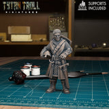 Warriors Guards Warrior Guard 2 Miniature | D - Tabletop RPG & D&D miniature. Perfect for wargaming & collectors