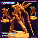 Waspan Organic Cyborg Miniature | Trooper 3 - Tabletop RPG & D&D miniature. Perfect for wargaming & collectors