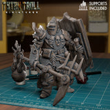 Wasteland Pilgrims Miniature | B - Tabletop RPG & D&D miniature. Perfect for wargaming & collectors