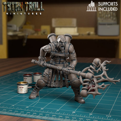 Wasteland Pilgrims Miniature | D - Tabletop RPG & D&D miniature. Perfect for wargaming & collectors