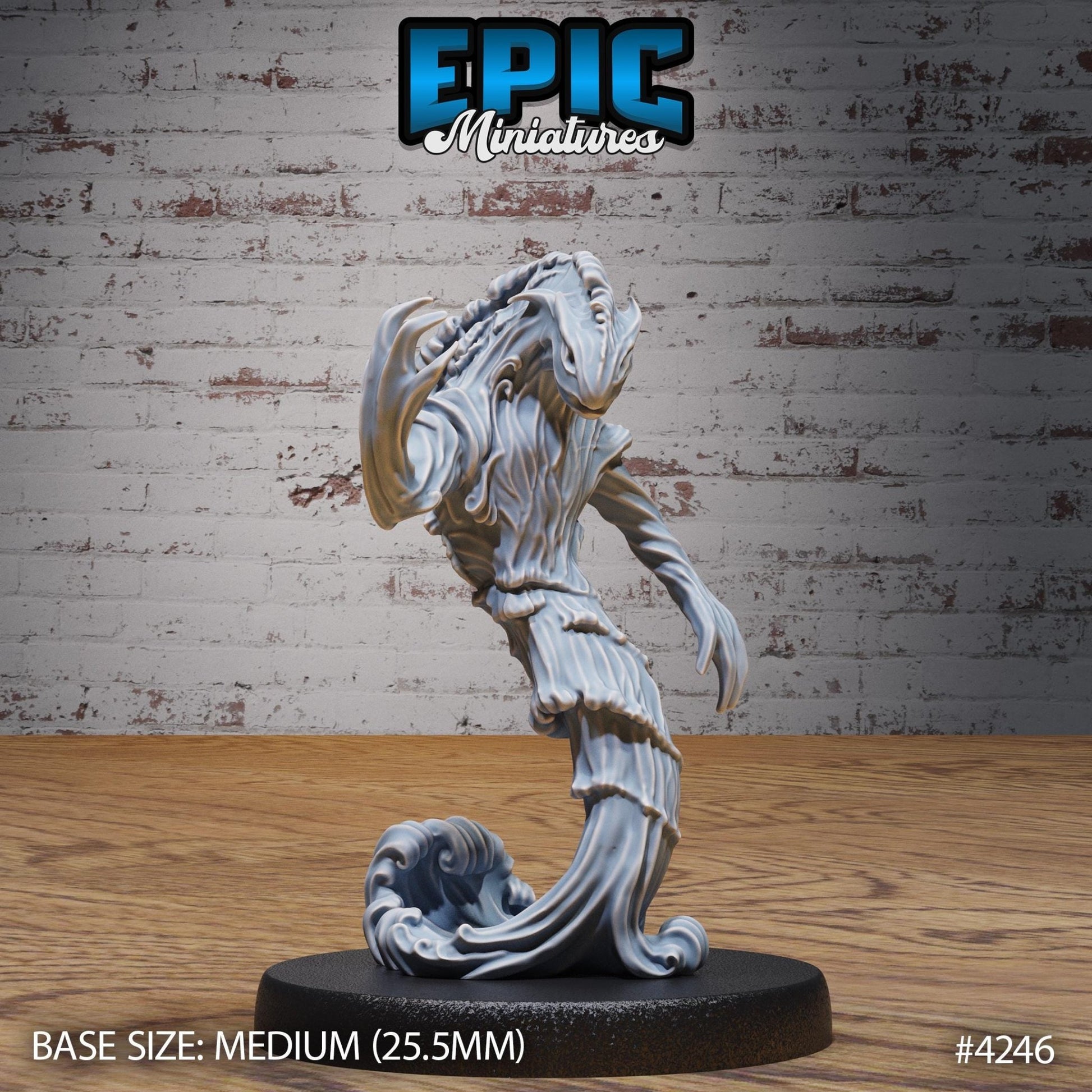 Water Elemental Miniature - 4246 - 32mm